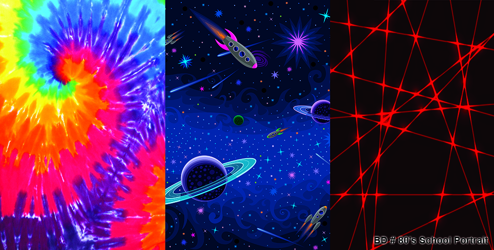 80's school portrait photo backdrop rental photographer