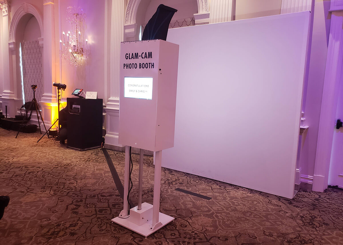 Photo Booth Glamour GlamCam Kardashian Black and White New Jersey