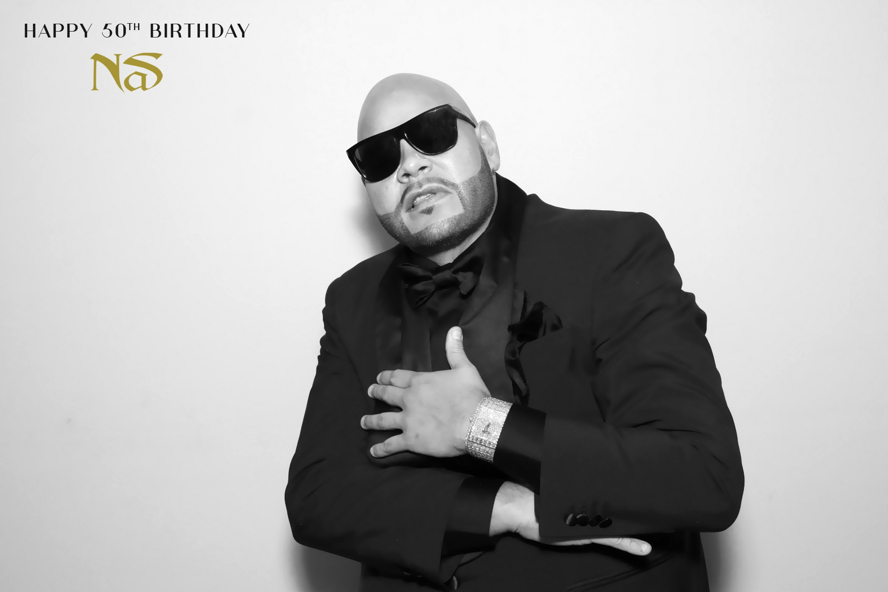 fat joe nas birthday photo booth nyc