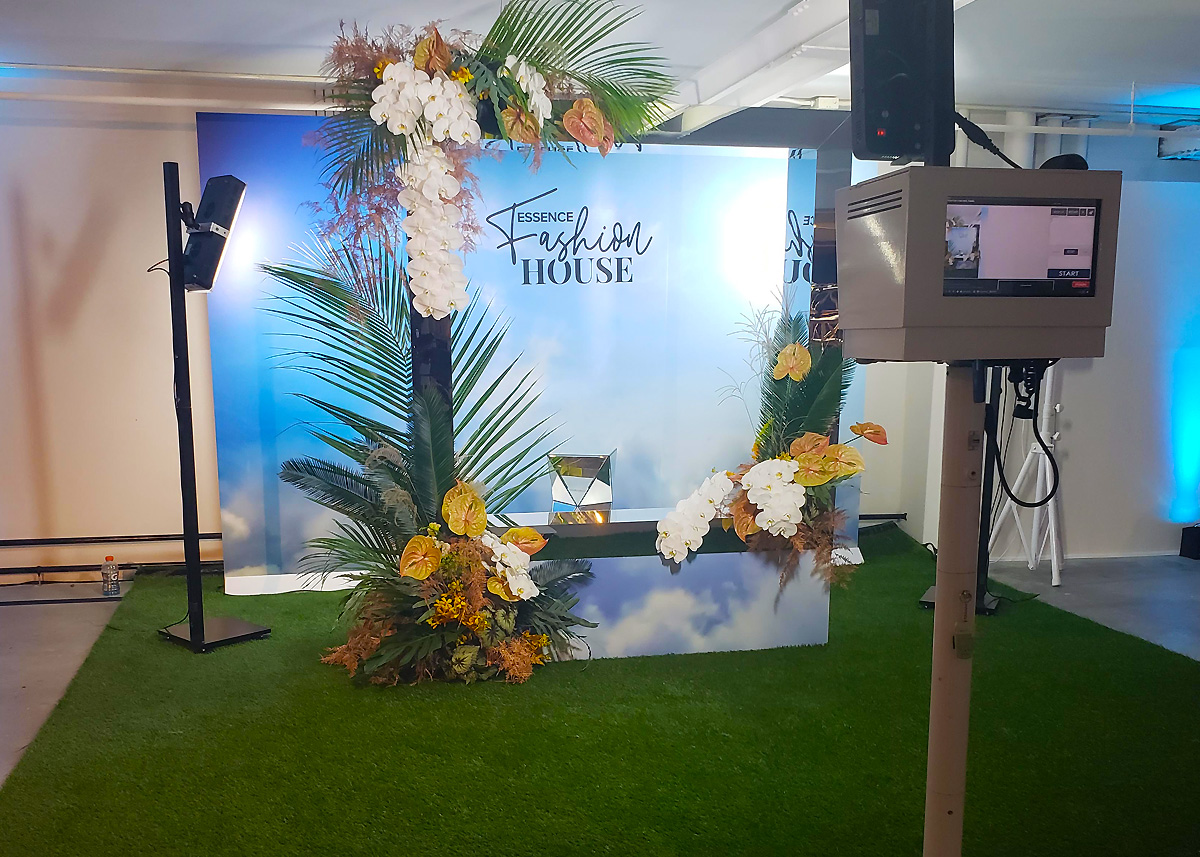 nyfw 360 photo booth essence fashion house