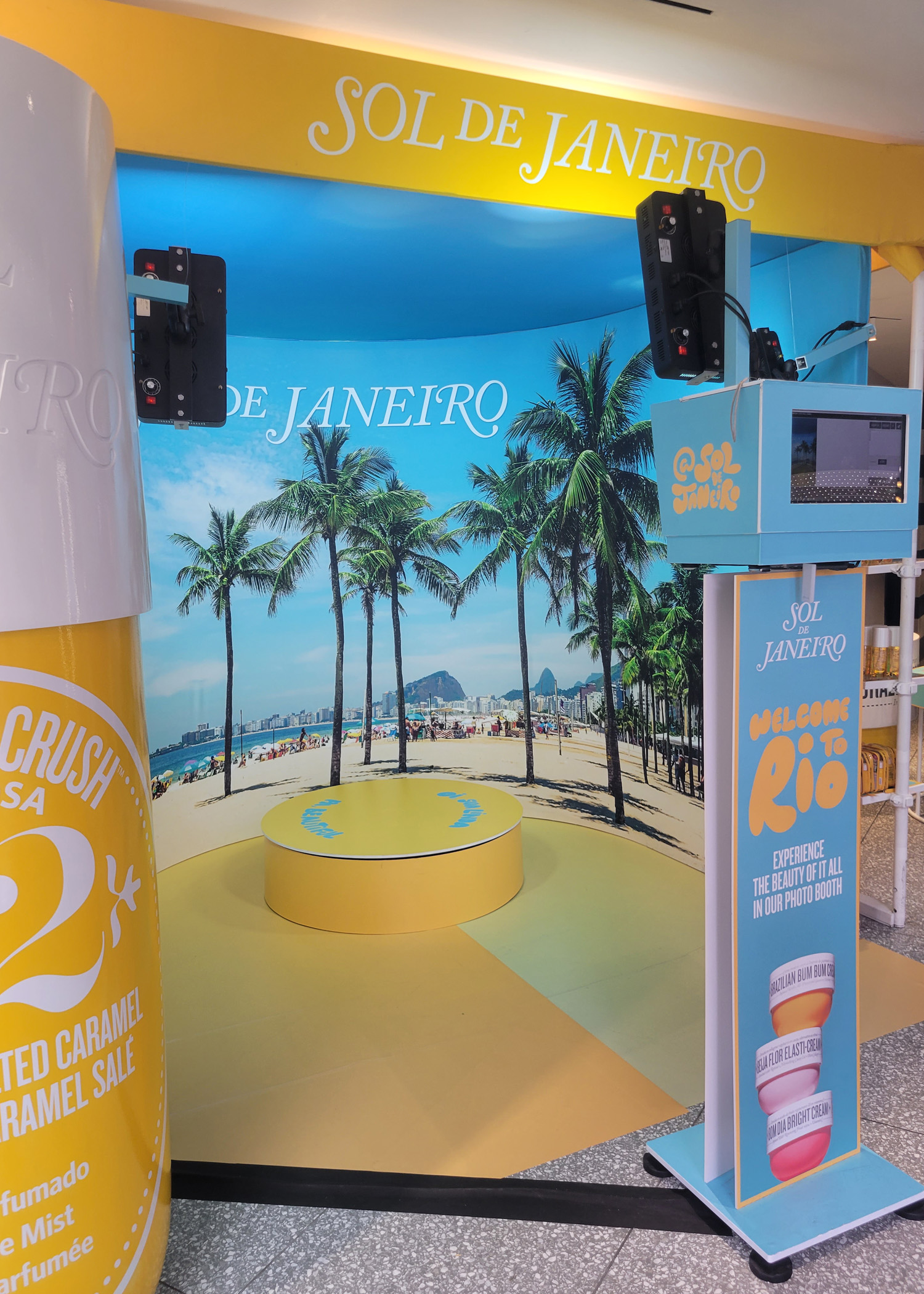 sol de Janeiro video booth Sephora time square