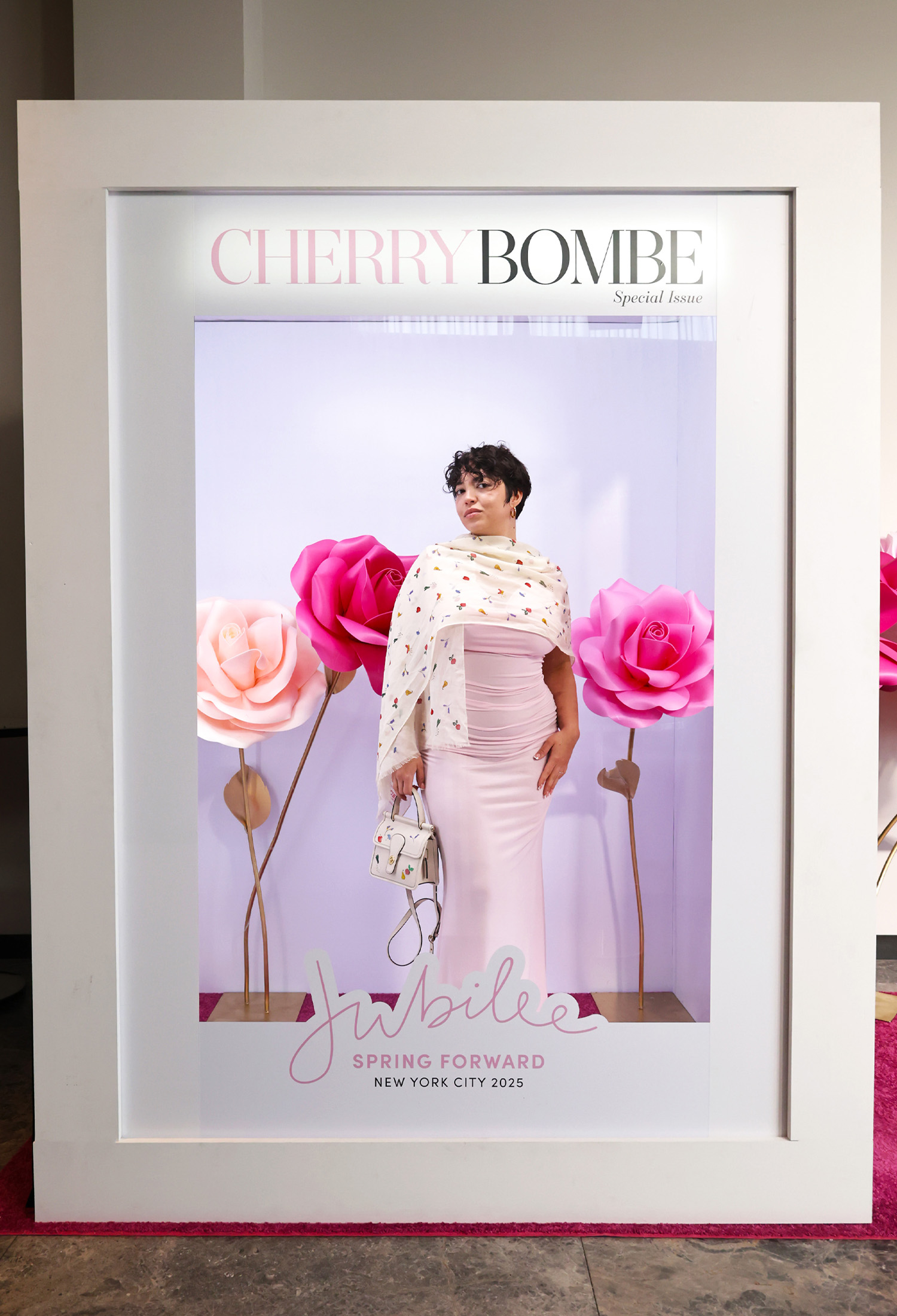 Cherry Bombe Jubilee Boxed Glass Photo Booth NYC
